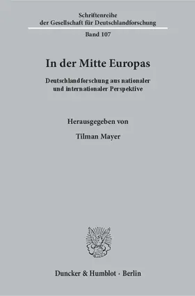 Mayer |  In der Mitte Europas. | eBook | Sack Fachmedien