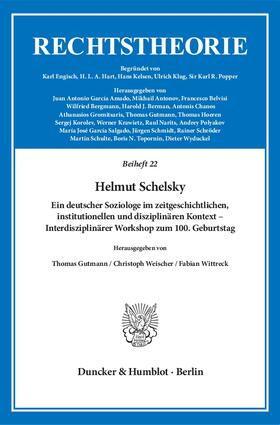 Gutmann / Wittreck / Weischer | Helmut Schelsky | E-Book | sack.de