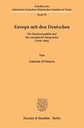 D'Ottavio |  Europa mit den Deutschen. | eBook | Sack Fachmedien