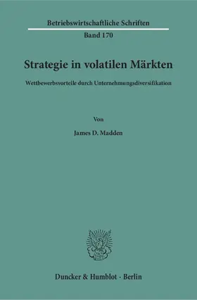 Madden |  Strategie in volatilen Märkten | eBook | Sack Fachmedien