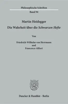 Alfieri / Herrmann |  Martin Heidegger | eBook | Sack Fachmedien