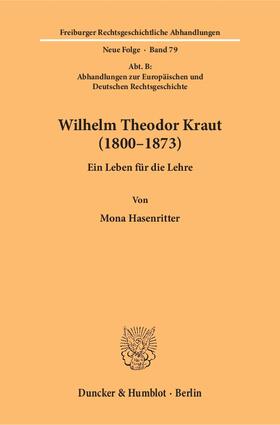 Hasenritter |  Wilhelm Theodor Kraut (1800–1873) | eBook | Sack Fachmedien