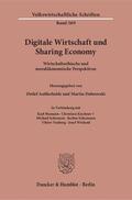 Aufderheide / Dabrowski / Wieland |  Digitale Wirtschaft und Sharing Economy | eBook | Sack Fachmedien