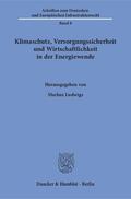Ludwigs |  Klimaschutz, Versorgungssicherheit und Wirtschaftlichkeit in der Energiewende. | eBook | Sack Fachmedien