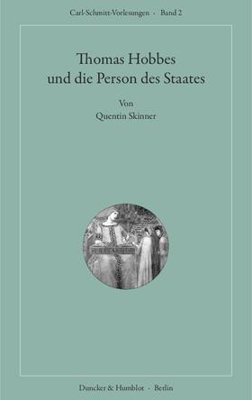 Skinner |  Thomas Hobbes und die Person des Staates | eBook | Sack Fachmedien