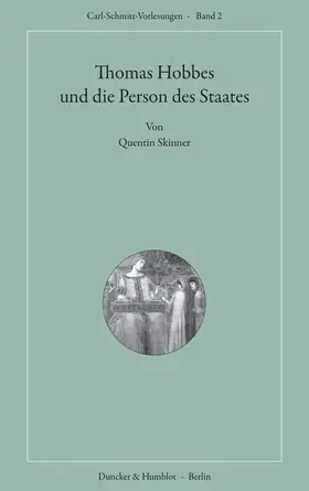 Skinner |  Thomas Hobbes und die Person des Staates | eBook | Sack Fachmedien