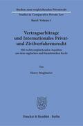 Stieglmeier |  Vertragsarbitrage und Internationales Privat- und Zivilverfahrensrecht. | eBook | Sack Fachmedien
