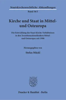 Mückl |  Kirche und Staat in Mittel- und Osteuropa | eBook | Sack Fachmedien