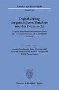 Buschmann / Philipp / Gläß |  Digitalisierung der gerichtlichen Verfahren und das Prozessrecht | eBook | Sack Fachmedien