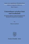 Lauterbach |  Unternehmen zwischen Staat und Gesellschaft. | eBook | Sack Fachmedien