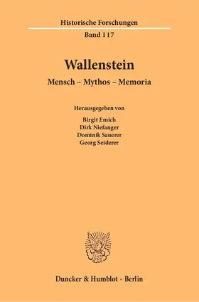 Emich / Seiderer / Niefanger |  Wallenstein. | eBook | Sack Fachmedien