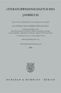 Bauer / Strosetzki / Friede |  Literaturwissenschaftliches Jahrbuch | eBook | Sack Fachmedien