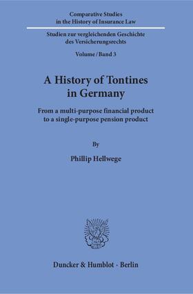 Hellwege | A History of Tontines in Germany | E-Book | sack.de
