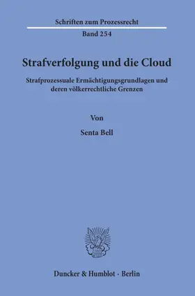 Bell |  Strafverfolgung und die Cloud. | eBook | Sack Fachmedien