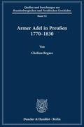 Begass |  Armer Adel in Preußen 1770–1830. | eBook | Sack Fachmedien