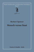 Spencer / Bouillon |  Mensch versus Staat | eBook | Sack Fachmedien
