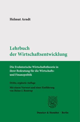 Arndt | Lehrbuch der Wirtschaftsentwicklung. | E-Book | sack.de