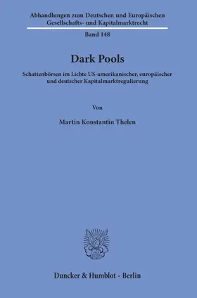 Thelen | Dark Pools | E-Book | sack.de