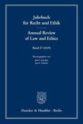 Schuhr / Joerden |  Jahrbuch für Recht und Ethik / Annual Review of Law and Ethics. | eBook | Sack Fachmedien