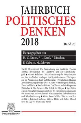 Kraus / Schwarz / Kroll | Politisches Denken. Jahrbuch 2018. | E-Book | sack.de