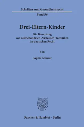 Maurer | Drei-Eltern-Kinder. | E-Book | sack.de