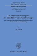 Allstadt |  Die zivilrechtlichen Aspekte des Immobilienverzehrkreditvertrages. | eBook | Sack Fachmedien