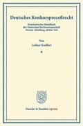 Seuffert / Binding |  Deutsches Konkursprozeßrecht | eBook | Sack Fachmedien