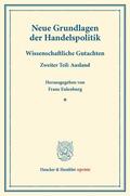 Eulenburg |  Neue Grundlagen der Handelspolitik | eBook | Sack Fachmedien