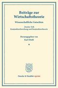 Diehl |  Beiträge zur Wirtschaftstheorie | eBook | Sack Fachmedien