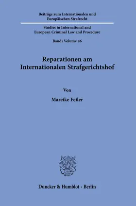 Feiler | Reparationen am Internationalen Strafgerichtshof. | E-Book | www.sack.de