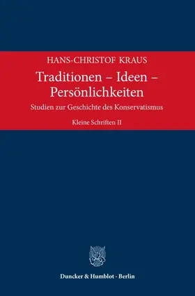 Kraus | Traditionen – Ideen – Persönlichkeiten | E-Book | www.sack.de