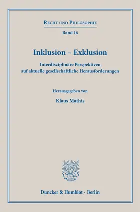 Mathis | Inklusion – Exklusion | E-Book | www.sack.de