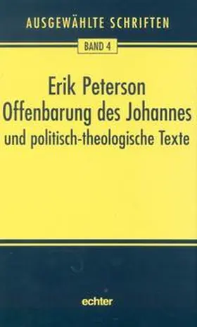 Nichtweiss / Löser / Peterson |  Ausgewählte Schriften / Offenbarung des Johannes | Buch |  Sack Fachmedien