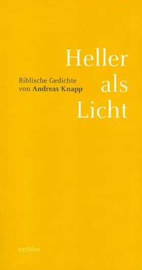 Knapp |  Heller als Licht | Buch |  Sack Fachmedien
