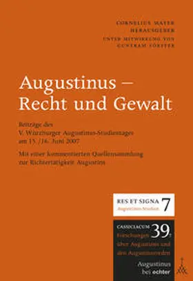 Mayer |  Augustinus - Recht und Gewalt | Buch |  Sack Fachmedien