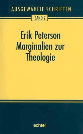 Peterson | Marginalien zur Theologie und andere Schriften | E-Book | sack.de