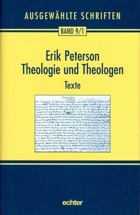Peterson / Nichtweiß | Theologie und Theologen | E-Book | sack.de