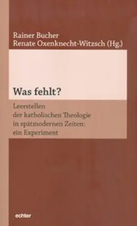Bucher / Oxenknecht-Witzsch |  Was fehlt? | eBook | Sack Fachmedien