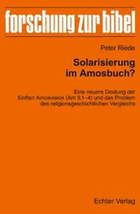 Riede |  Solarisierung im Amosbuch? | eBook | Sack Fachmedien