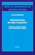 Mallmann |  Dekanonisierung des Alten Testaments? | Buch |  Sack Fachmedien