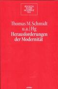 Schmidt |  Herausforderungen der Modernität | eBook | Sack Fachmedien