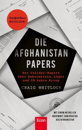 Whitlock | Die Afghanistan Papers | Buch | 978-3-430-21074-4 | sack.de