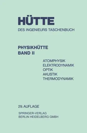 Physikhütte | Buch | 978-3-433-00562-0 | www.sack.de
