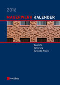 Jäger |  Mauerwerk-Kalender 2016 | Buch |  Sack Fachmedien