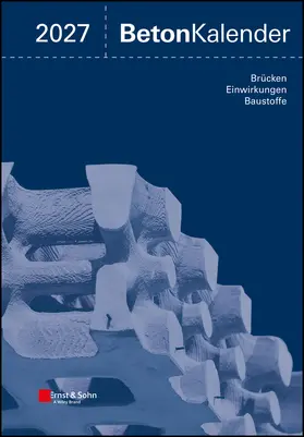 Bergmeister / Fingerloos / Wörner |  Beton-Kalender 2027 (2 Teile) | Buch |  Sack Fachmedien