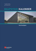Fouad |  Bauphysik-Kalender / Bauphysik-Kalender 2023 | eBook | Sack Fachmedien