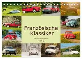 CALVENDO / Bölts |  Französische Klassiker - 2CV und D Modell Oldtimer (Tischkalender 2025 DIN A5 quer), CALVENDO Monatskalender | Sonstiges |  Sack Fachmedien