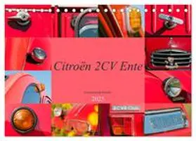 CALVENDO / Bölts |  Citroën 2 CV Ente - Faszinierende Details (Tischkalender 2025 DIN A5 quer), CALVENDO Monatskalender | Sonstiges |  Sack Fachmedien