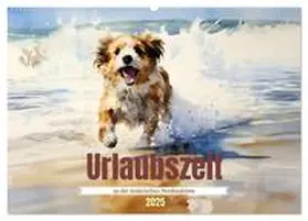 CALVENDO / Tapper |  Urlaubszeit an der malerischen Nordseeküste (Wandkalender 2025 DIN A2 quer), CALVENDO Monatskalender | Sonstiges |  Sack Fachmedien