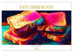 CALVENDO / Alberts |  FAST FOOD KUNST (Wandkalender 2025 DIN A2 quer), CALVENDO Monatskalender | Sonstiges |  Sack Fachmedien